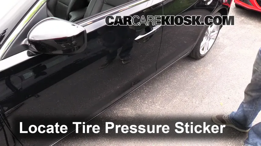 2013 Acura ILX 2.0L 4 Cyl. Tires & Wheels Check Tire Pressure